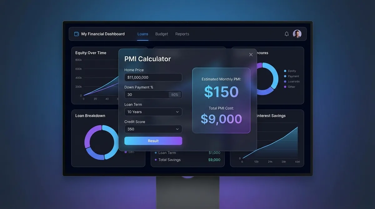 PMI Calculator 2025 – Estimate Private Mortgage Insurance Costs
